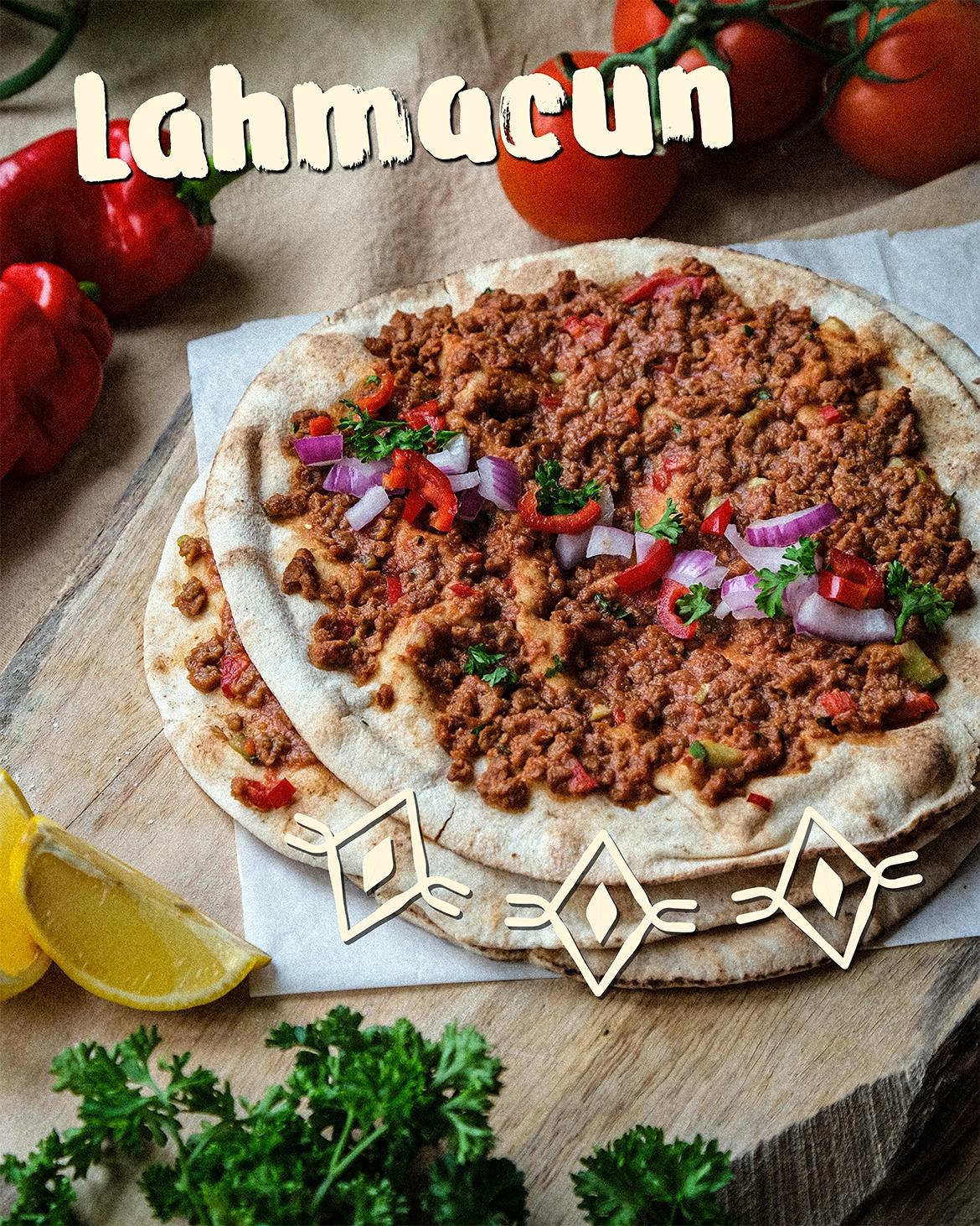 Lahmacun (Vegetarian)